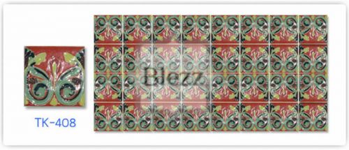 Blezz Tile Handmade Series - Paint&Drop code TK408 Pattern